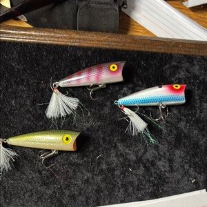 NWOT Lot of 3 Rebel Pop R Fishing Lures